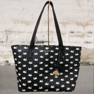 Kate Spade Rare Hawthorne Lane Swan Tote Bag